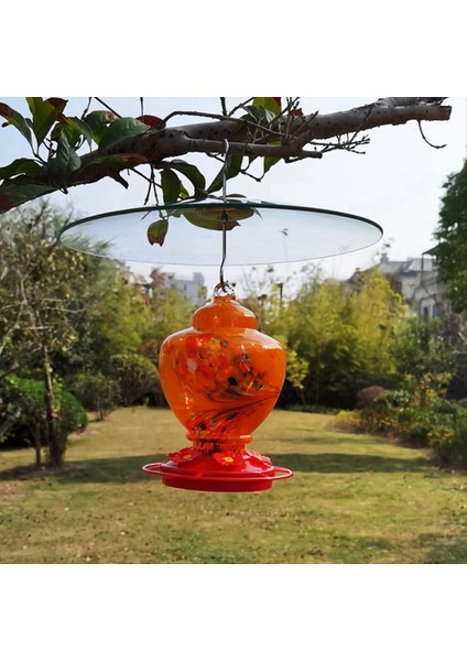 Kuş Besleyicileri Için Cam Sincap Bölmesi Kutup - Çoban Kancaları/post Asma - 13 Inç Büyük Hava Koruyucusu (Yurt Dışından) fırsatları