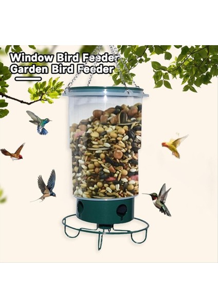 2pcs Kuş Besleyici, Squirrel Proof Kuş Besleyicileri Dışarıdaki Asma Metal Yabani Kuş Besleyici Tüp Kuş Besleyici (Yurt Dışından) modelleri