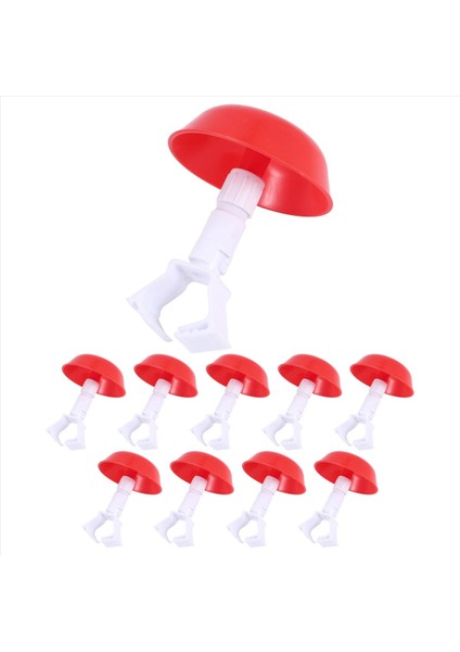 10PCS Kümes Hayvanları Tavuk Içen Asılı Bardaklar Civciv Otomatik Sucular Çiftlik Aksesuarları Için Çeşme Içiyor (Yurt Dışından) modelleri