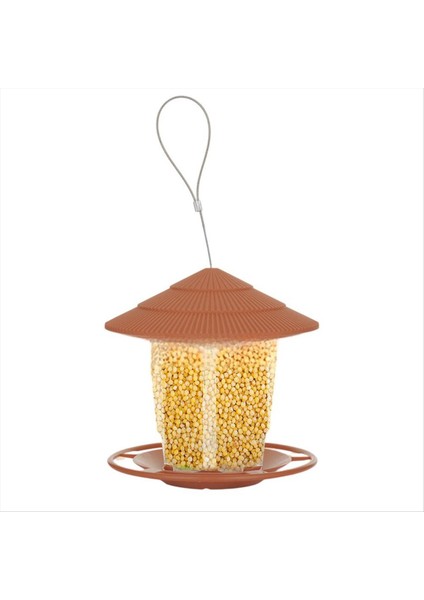 Kuş Besleyici Açık Havada Asılı Hava Direnci Asılı Kuş Aşıklar Için Yaban Kuş Besleyici Fikirleri Gıda-B (Yurt Dışından)