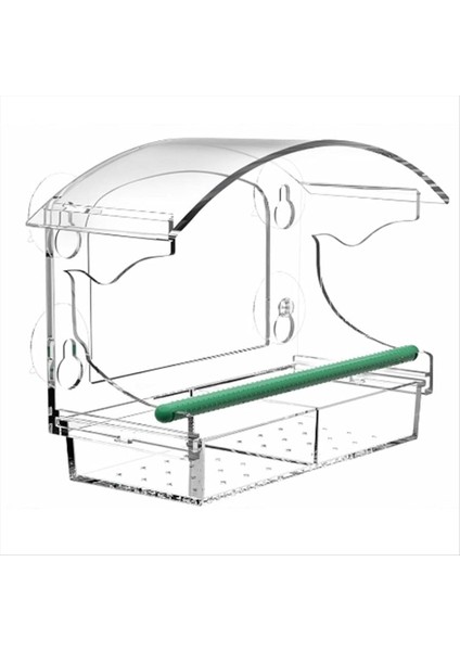 4 Güçlü Vantuzlu Pencere Kuş Besleyici, Dışarıda Pencere Kuş Besleyici Temizlik, Pencere Için Akrilik Kuş Evi (Yurt Dışından)