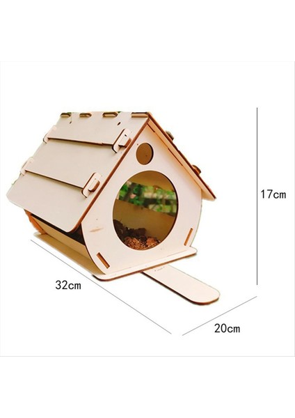 Levrek Kuş Besleyici Evli Kuş Yuvası Kuş Yuvası Açık Bahçe Avlu Dekorasyonu Için Uygun (Yurt Dışından) modelleri