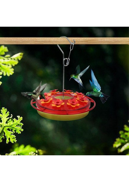 1pcs Kuş Besleyici Asılı Kırmızı Kanca Kuş Besleyici Kuş Besleyici (Yurt Dışından) fiyatları