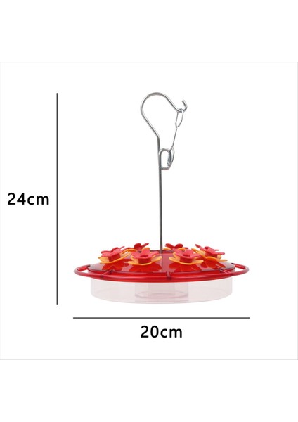 1pcs Kuş Besleyici Asılı Kırmızı Kanca Kuş Besleyici Kuş Besleyici (Yurt Dışından) modelleri