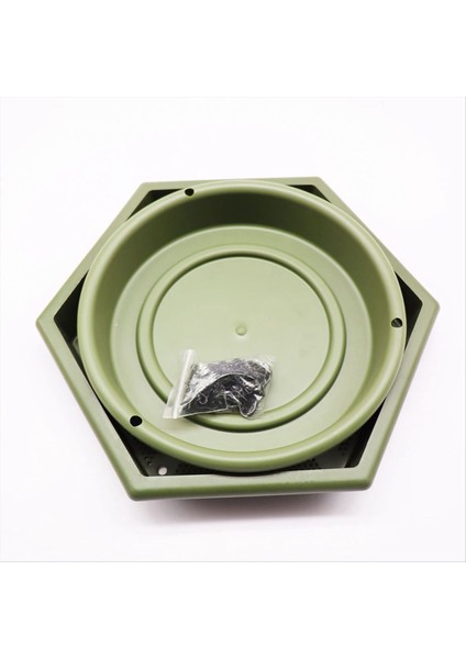 Asılı Kuş Besleyici Tepsisi Su Düzenli Plastik Kuş Banyosu Tepsisi ve Besleyici Dışarı Için Yok Kuş Besleyici Askı (Yurt Dışından) modelleri