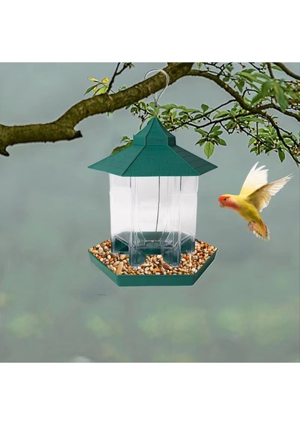 Vahşi Kuş Besleyiciler Çabuk Kuş Besleyici Besleme Kasesi Bahçe B Için 6 Besleme Portu ile Büyük Kapasite Asma Istasyonu (Yurt Dışından) indirimleri