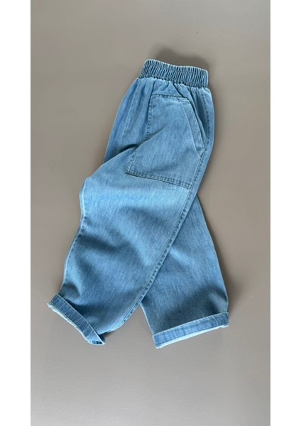 Kot Pantolon 2-8 Yaş A Mavi