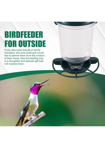 Pencere Kuş Besleyici Güçlü Vantuzlu, Çıkarılabilir Asılı Vahşi Kuş Besleyicisi, Evinizden Vahşi Arka Bahçe Kuşlarını Izle (Yurt Dışından)