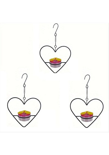 3pcs Açık Havada Asma Karınca ve Arı Kanıtı Için Kuş Besleyicileri Yeniden Doldurulması ve Temizlenmesi Kolay, Sarkan Saha Spotu Asılı (Yurt Dışından)