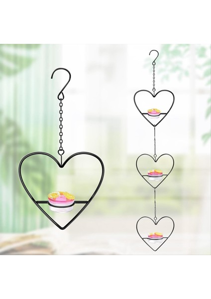 3pcs Açık Havada Asma Karınca ve Arı Kanıtı Için Kuş Besleyicileri Yeniden Doldurulması ve Temizlenmesi Kolay, Sarkan Saha Spotu Asılı (Yurt Dışından) fiyatları