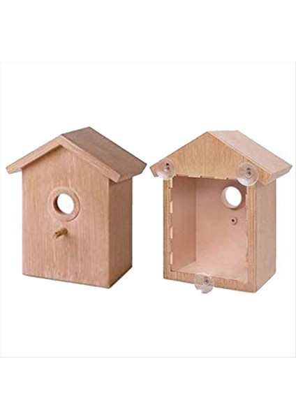Kuş Evi Dış Pencere Yuva Kutusu Güçlü Vantuz ile Kuş Evi (Yurt Dışından) fiyatları