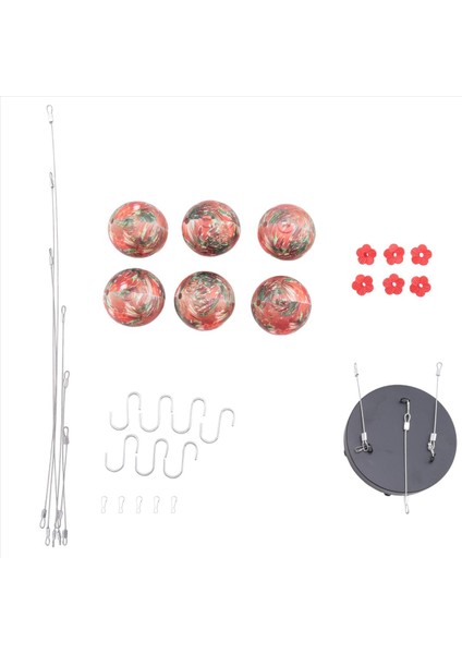 Yeni Rüzgar Zil Kuş Besleyici Bahçe Dekoru Dış Mekan, Asılı Kuş Besleyici ve Pencere Bağlantısı (Yurt Dışından)