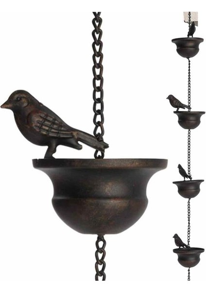 Mobil Kuş Açık Yağmur Zinciri Dış Mekan Dekorasyon Asma Zinciri (Yurt Dışından)