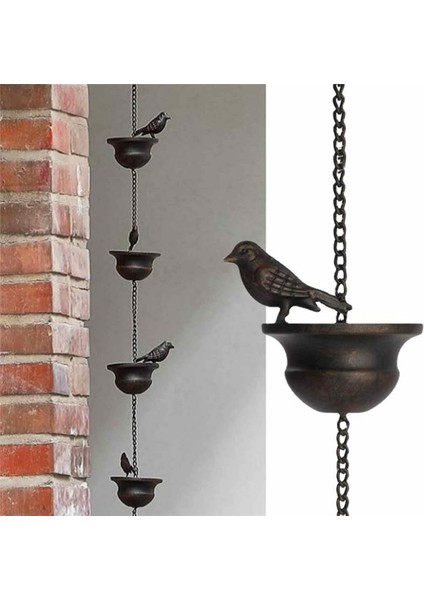 Mobil Kuş Açık Yağmur Zinciri Dış Mekan Dekorasyon Asma Zinciri (Yurt Dışından) indirimleri