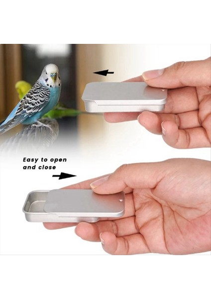 Mini Kuş Eğitim Gıda Kutusu Elde Taşıt Besleyici Besleme Kutusu Eğitim Gıda Kavanoz Kuş Etkileşimli Oyuncak Siyah (Yurt Dışından) fırsatları