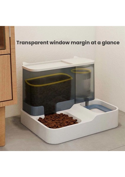 Otomatik Evcil Hayvan Besleyici, 1 Arada Yiyecek ve Su Kasesi Seti, Otomatik Su Çeşmesi ve Gıda Dağıtıcısı (Yurt Dışından) modelleri