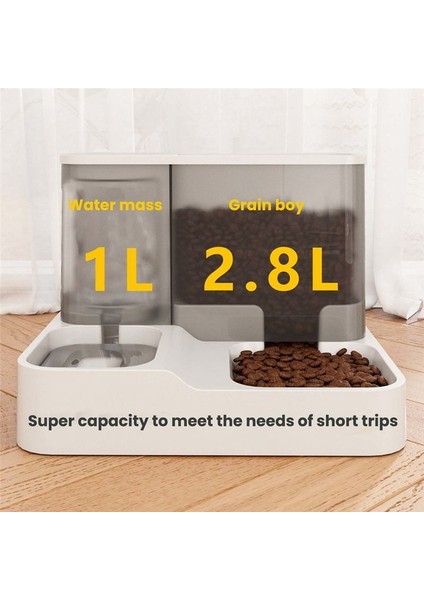 Otomatik Evcil Hayvan Besleyici, 1 Arada Yiyecek ve Su Kasesi Seti, Otomatik Su Çeşmesi ve Gıda Dağıtıcısı (Yurt Dışından) indirimleri