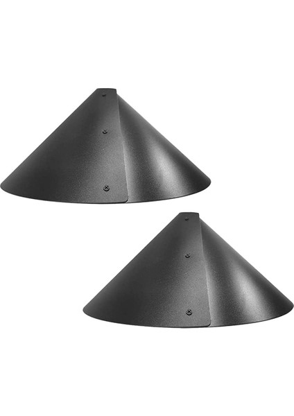 Kuş Besleyici Direği Için 2 Paket 19 Inç Katlanabilir Sincap Bölmesi, Kuş Besleyicileri Için Sincap Korumaları (Yurt Dışından)