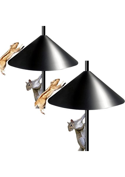 Kuş Besleyici Direği Için 2 Paket 19 Inç Katlanabilir Sincap Bölmesi, Kuş Besleyicileri Için Sincap Korumaları (Yurt Dışından) modelleri