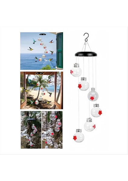 Kuş Besleyiciler Kuş Besleyici Rüzgar Çanları Sızdırmaz Kuş Besleyici Bahçe Dekor Besleme Aracı Kuş Besleyici (Yurt Dışından) fiyatları