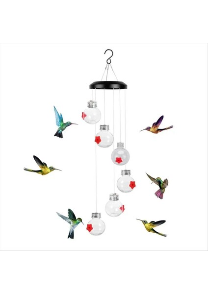 Kuş Besleyiciler Kuş Besleyici Rüzgar Çanları Sızdırmaz Kuş Besleyici Bahçe Dekor Besleme Aracı Kuş Besleyici (Yurt Dışından) modelleri