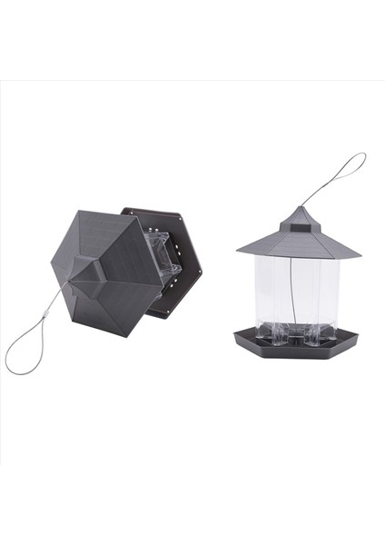 Dış Mekan Asılı Için 2 Paket Kuş Besleyicileri, Retro Pagoda Tasarım Eğlenceli Kurulum Kuş Besleyici, Yabani Kuşları Çekiyor (Yurt Dışından) modelleri