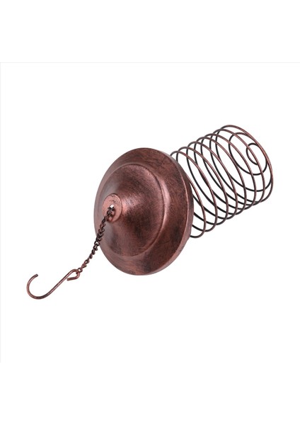 Demir Kuş Besleyici Dış Mekan Asma Besleme Taşınabilir Yabani Kuşlar Yağ Top Tutucu Yem Parkı Bahçe Pet Kuş Tedarik (Yurt Dışından) fiyatları