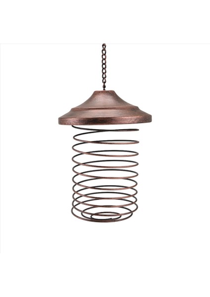 Demir Kuş Besleyici Dış Mekan Asma Besleme Taşınabilir Yabani Kuşlar Yağ Top Tutucu Yem Parkı Bahçe Pet Kuş Tedarik (Yurt Dışından) modelleri