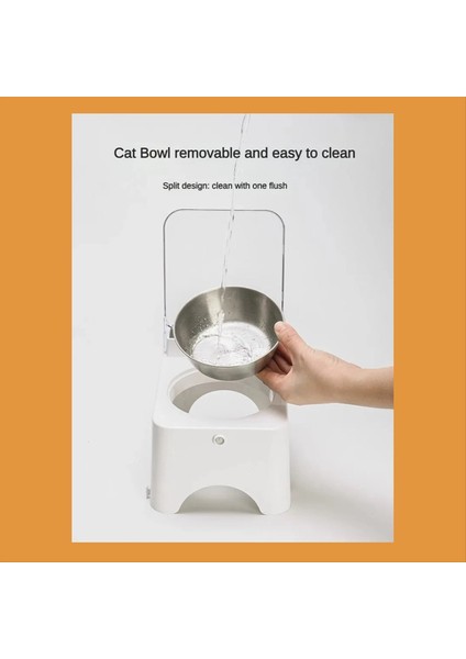 Kızılötesi Sensörlü Akıllı Kedi Kasesi Otomatik Kapak - Kediler ve Köpekler Için Anti -Fare Pet Besleyici Gıda Dağıtıcısı (Yurt Dışından) indirimleri