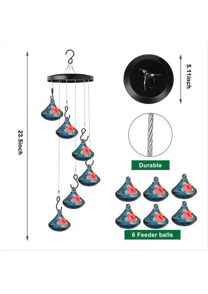 Büyüleyici Rüzgar Çanları Kuş Besleyicileri, Izleme Için Rüzgar Zil Kuş Besleyici, Açık Havada Kuş Besleyicileri, Sd-02 (Yurt Dışından) modelleri