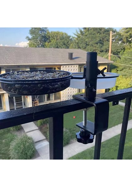 Korkuluk Kelepçesi Kuş Besleyici Ayarlanabilir Lik Desten Kuş Besleyicileri Kelepçe Kuş Besleme Istasyonu Pot Standı 360 Degree (Yurt Dışından) modelleri