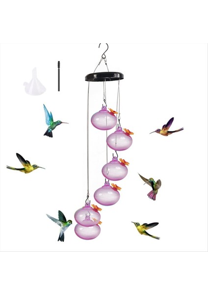 Büyüleyici Rüzgar Çanları Sinek Kuşu Besleyicileri Büyüleyici Rüzgar Çanları Sinek Kuşu Besleyicileri Rüzgarda Sinek Kuşu Besleyici, G (Yurt Dışından)