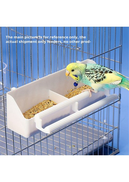 Taşınabilir Çift Yuva Izgara Tasarımı Kuş Besleyici Kuş Yemeği ve Kuş Kafesi Su Konteyneri Kuş Besleyicisi Asabilir (Yurt Dışından) fiyatları