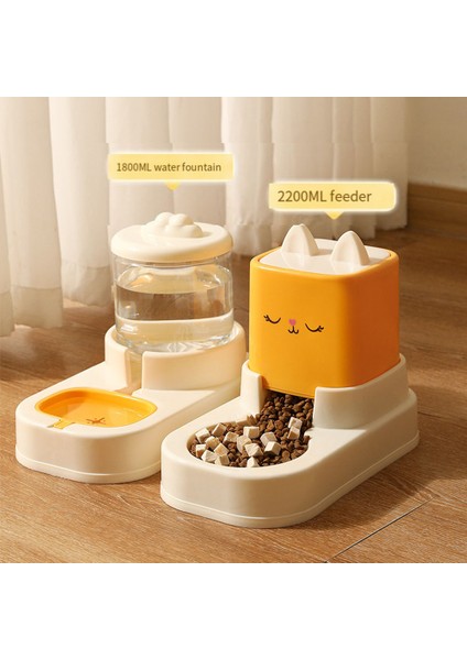 Pet Karikatür Besleyici Büyük Kapasite Kedi ve Köpek Universal Cat Bowl &amp; Dog Havzası B (Yurt Dışından) fırsatları