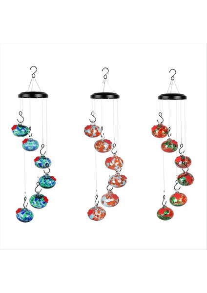 Büyüleyici Rüzgar Çanları Kuş Besleyicileri Açık Havada Asılı Karınca ve Arı Kanıtı, Asla Sızıntı (Yurt Dışından)