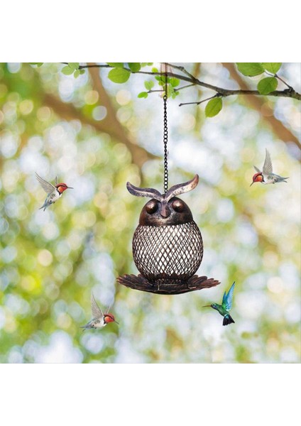 Açık Bahçe Vahşi Kuş Besleyici Asılı Kuş Besleyicileri, Metal Örgü Vahşi Kuş Besleyici Dışarıdan Bahçe Avlusu Dekor (Yurt Dışından) fiyatları