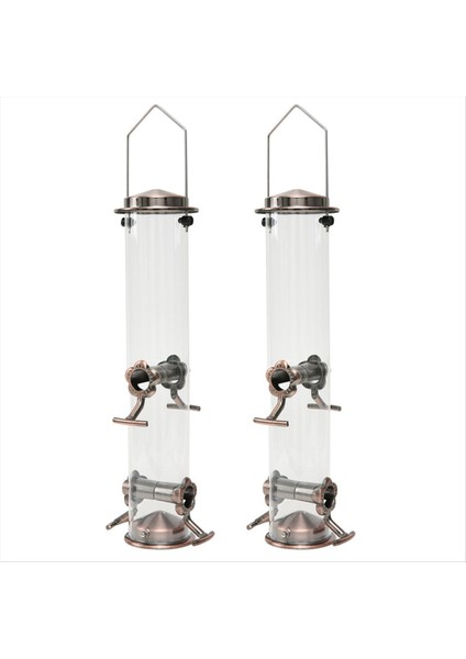 Yabani Kuş Asma Besleyici Tübüler Anti-Koşu Dış Bahçe Kuş Besleyicileri Tepsi Birdhouse Pet Su Besleyicileri Yiyecek (Yurt Dışından) fiyatları