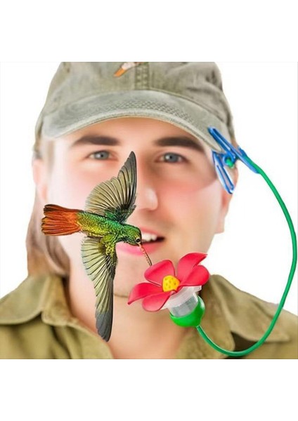 Şapka Için Yaratıcı Kuş Besleyici, Klipsli El Kuş Besleyicileri, Kuş Severler Için Kırmızı Kuş Besleyicileri 2024 (Yurt Dışından) fiyatları