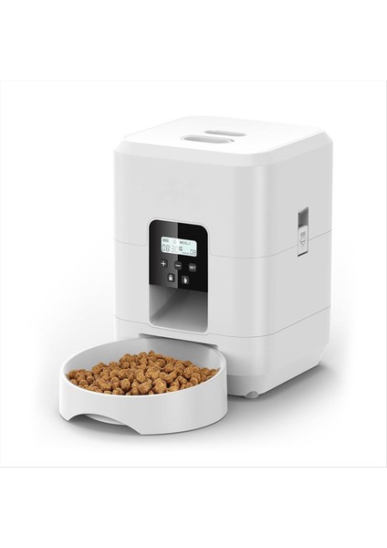 Otomatik Kedi Besleyici 2l Kediler ve Köpekler Için Otomatik Evcil Hayvan Besleyicileri Kuru Gıda Zamanlı Kedi Besleyicileri (Ab) Için Kedi Yiyesi Dağıtıcı, A (Yurt Dışından) modelleri