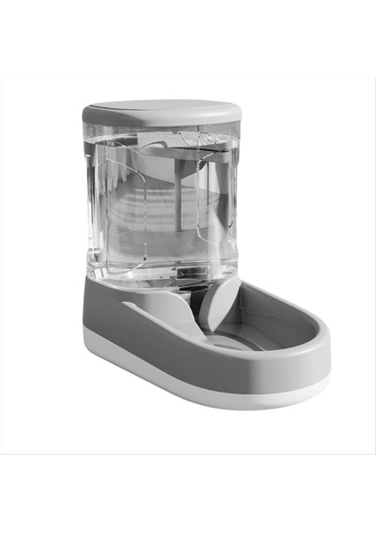 Pet Köpek Besleyici Kedi Otomatik Içme Çeşme Kedi ve Köpek Içme Suyu Besleme Kase Şeffaf Köpek Maması Depolama B (Yurt Dışından)