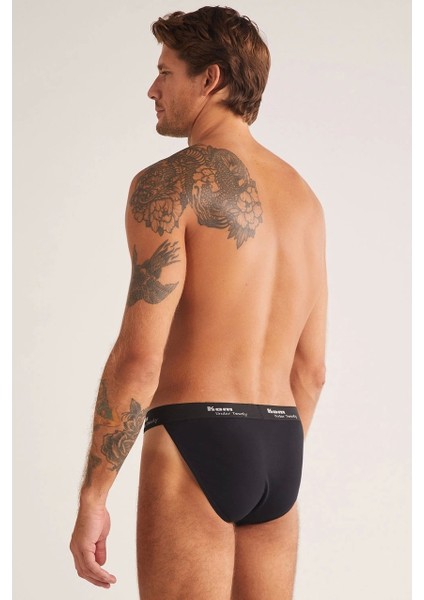 Kevin Erkek Basic 2'li Paket Pamuklu Slip modelleri