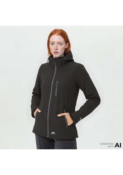 Bela Iı Softshell Kadın Siyah Outdoor Mont.BLK fırsatları