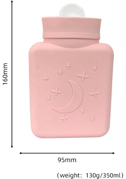 Silikon Sıcak Su Şişesi Çantası Sıcak ve Soğuk Terapiler Ağrı, Sıcak Eller, Yumuşak Çevre Silikon Malzeme Pembe (Yurt Dışından) fiyatları