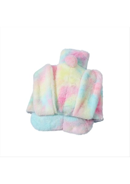 Ayak Daha Sıcak Sıcak Su Şişesi Yumuşak Peluş Örtü ile Ayaklar Için (Yurt Dışından)