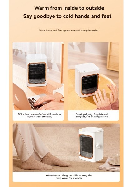 1000W Elektrikli Isıtıcı Taşınabilir Masaüstü Fan Soba Sıcak Hava Üfleyici Ayarlanabilir Termostat Kış Için Ev Iarıcı (Yurt Dışından) fırsatları