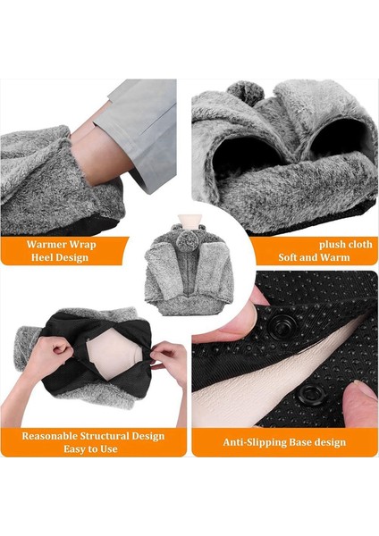 Ayak Daha Sıcak Sıcak Su Şişesi Yumuşak Peluş Örtü ile Ayaklar Için, Ayak Sıcak El Daha Sıcak Erkekler ve Kadınlar Stil (Yurt Dışından) modelleri