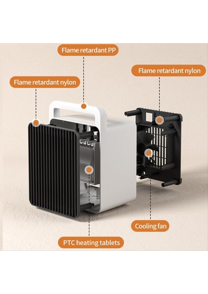 Fan Isıtıcı Küçük Masaüstü Isıtıcı Ev Fan Isıtıcısı Ab Fişi (Yurt Dışından) modelleri