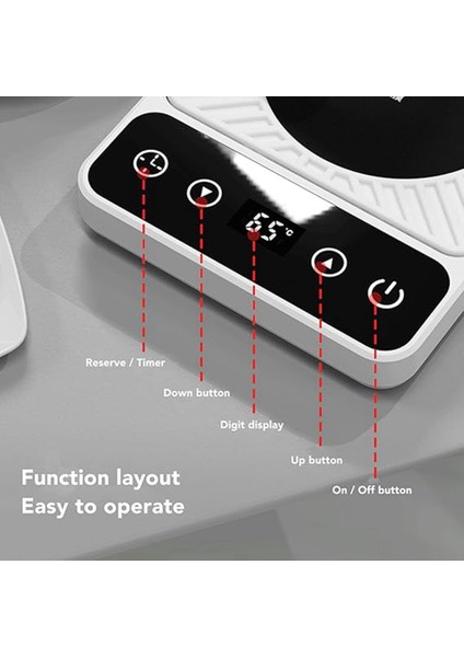 Elektrik Kupası Isıtıcı 9 Sabit Sıcaklık Otomatik Durun Ofis Kahve Isıtıcısı Için Isıtma Masası Cup Isperi (Yurt Dışından) fırsatları
