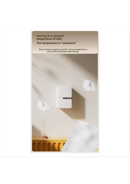 Duvara Monte Islak Silme Isıtıcı LED Ekran Islak Havlu Dağıtıcı USB Silme Sıcak Peçete Isıtma Kutusu (Yurt Dışından) indirimleri