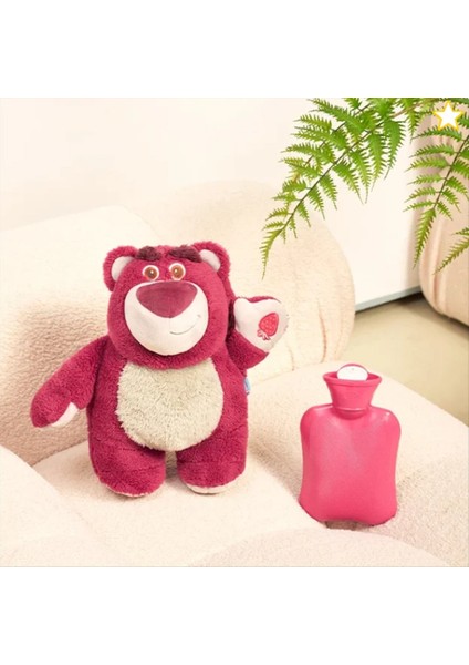 Çilek Ayı Kış Ekstra Büyük Peluş Sıcak Su Şişesi Anime Kadın Karikatür Ev Su Doldurma El Sıcak Isıtıcı (Yurt Dışından) fiyatları
